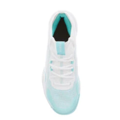 Badmintonschoenen Voor Dames BS 900 Ultra Lite Wit Turquoise -Quechua Schoenen Verkoopwinkel badmintonschoenen voor dames bs 900 ultra lite wit turquoise 2