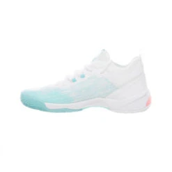 Badmintonschoenen Voor Dames BS 900 Ultra Lite Wit Turquoise -Quechua Schoenen Verkoopwinkel badmintonschoenen voor dames bs 900 ultra lite wit turquoise 4