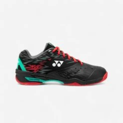 YONEX Badmintonschoenen Voor Heren PC 57 Zwart -Quechua Schoenen Verkoopwinkel badmintonschoenen voor heren pc 57 zwart 2