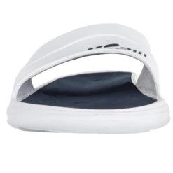 BADSLIPPERS VOOR HEREN SLAP 500 WIT/BLAUW 13 BADSLIPPERS VOOR HEREN SLAP 500 WIT/BLAUW -Quechua Schoenen Verkoopwinkel badslippers voor heren slap 500 witblauw 4