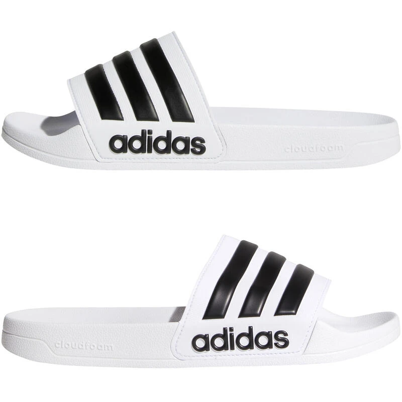 ADIDAS Badslippers Voor Zwembad Adilette Shower Wit 5 ADIDAS Badslippers Voor Zwembad Adilette Shower Wit - Afbeelding 5