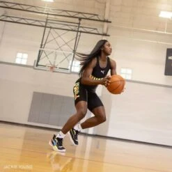 Puma Basketbalschoenen Voor Heren PLAYMAKER PRO JET Limoen/zwart -Quechua Schoenen Verkoopwinkel basketbalschoenen voor heren playmaker pro jet limoenzwart 5