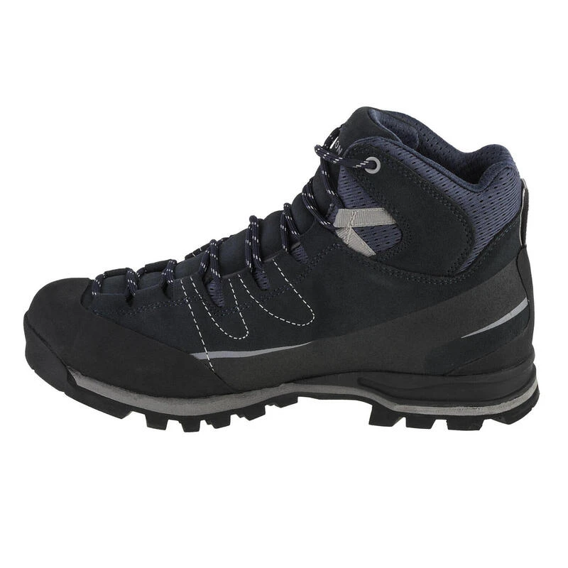 Bergson Tahat Mid STX, Mannen, Trekking, Trekkingschoenen, Marineblauw 2 Bergson Tahat Mid STX, Mannen, Trekking, Trekkingschoenen, Marineblauw - Afbeelding 2