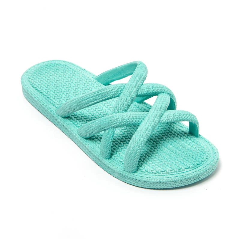 Damessandalen In Braziliaans Watergroen Met Antislipzool 2 Damessandalen In Braziliaans Watergroen Met Antislipzool - Afbeelding 2