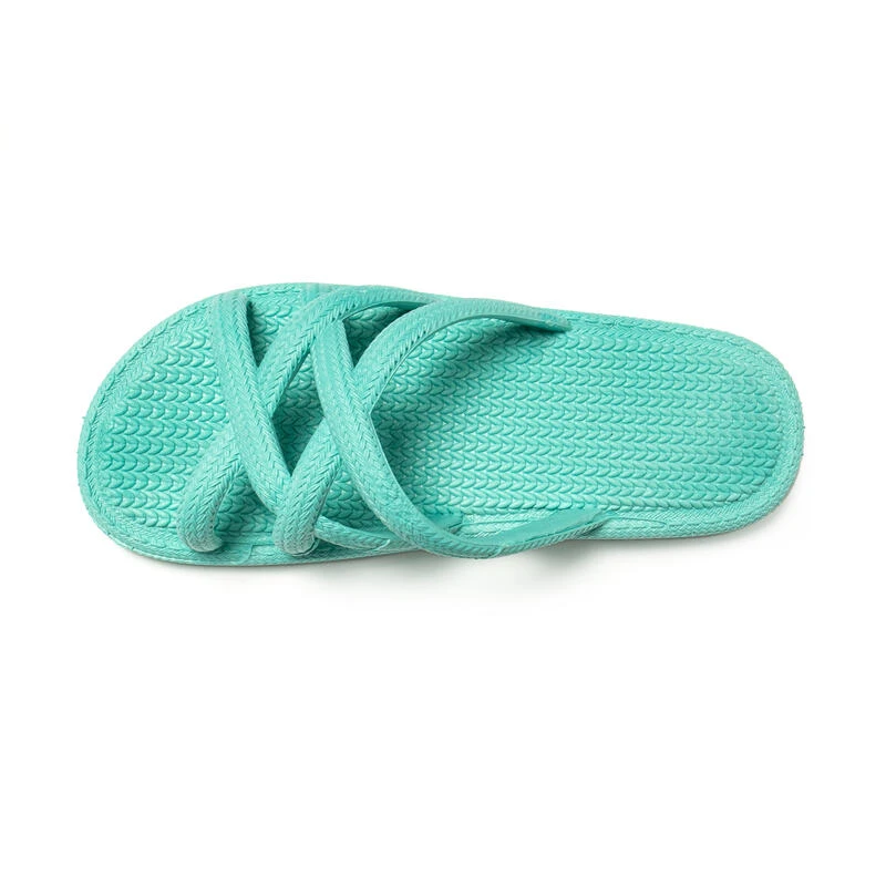 Damessandalen In Braziliaans Watergroen Met Antislipzool 5 Damessandalen In Braziliaans Watergroen Met Antislipzool - Afbeelding 5