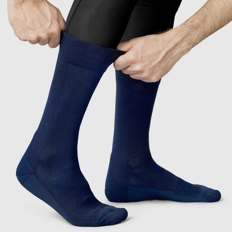 GripGrab Fietssokken Winter Alpine Merino High Cut Navy 5 GripGrab Fietssokken Winter Alpine Merino High Cut Navy - Afbeelding 5