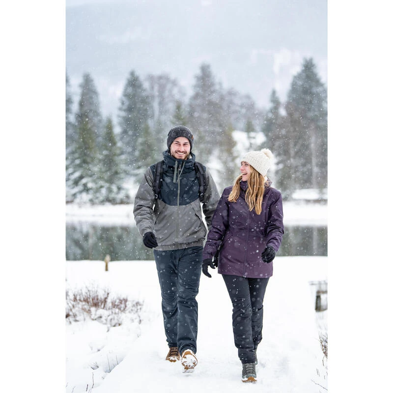 Quechua Warme Waterdichte Wandelschoenen Voor Heren SH100 X-WARM 9 Quechua Warme Waterdichte Wandelschoenen Voor Heren SH100 X-WARM - Afbeelding 9