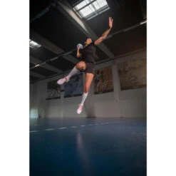 Handbalschoenen Voor Heren/dames H500 FASTER Roze Wit -Quechua Schoenen Verkoopwinkel handbalschoenen voor herendames h500 faster roze wit 2