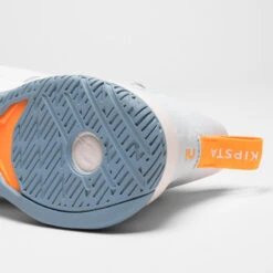 Handbalschoenen Voor Heren/dames H500 Faster -Quechua Schoenen Verkoopwinkel handbalschoenen voor volwassenen hs faster 500 grijs oranje 5