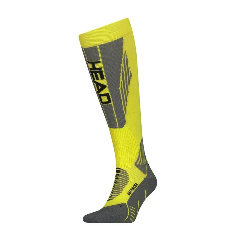 HEAD Skisokken Unisex Racer Kneehigh 1-pack Neon Yellow 1 HEAD Skisokken Unisex Racer Kneehigh 1-pack Neon Yellow