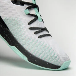 Lage Basketbalschoenen Voor Volwassenen Fast 500 W -Quechua Schoenen Verkoopwinkel lage basketbalschoenen voor volwassenen fast 500 w witmuntgroen 4