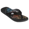 Quiksilver Slippers Voor Heren Layback Zwart