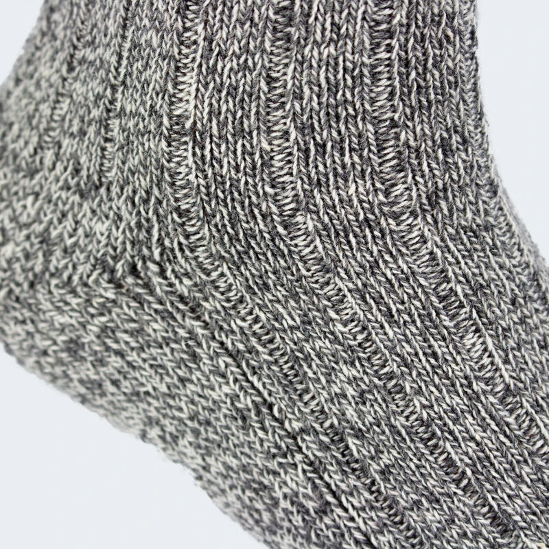 Sokken Noorse Stijl | 3 Paar Kousen | Warme Wollen Sokken | Grijs 5 Sokken Noorse Stijl | 3 Paar Kousen | Warme Wollen Sokken | Grijs - Afbeelding 5