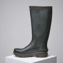 Stevige Rubberlaarzen Voor De Jacht 500 -Quechua Schoenen Verkoopwinkel stevige rubberlaarzen voor de jacht 500 2