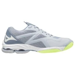 Mizuno Volleybalschoenen Voor Dames Lightning Z7 Low Grijs Geel -Quechua Schoenen Verkoopwinkel volleybalschoenen voor dames lightning z7 low grijs geel 4
