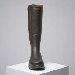 Warme Rubberlaarzen Met Neopreen Voering En Rits 540 -Quechua Schoenen Verkoopwinkel warme rubberlaarzen met neopreen voering en rits 540 4