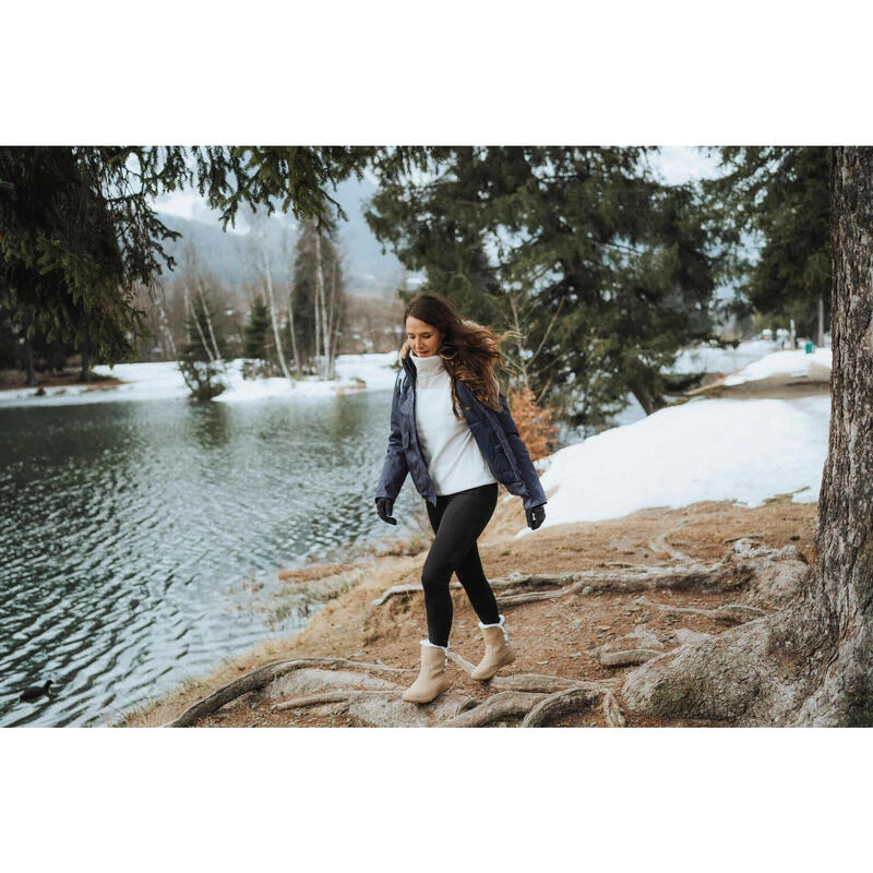 Quechua Warme Waterdichte Snowboots Dames SH100 X-WARM Leer 10 Quechua Warme Waterdichte Snowboots Dames SH100 X-WARM Leer - Afbeelding 10