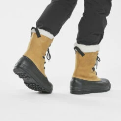 Quechua Warme Waterdichte Snowboots Heren SH500 U-WARM Leer -Quechua Schoenen Verkoopwinkel warme waterdichte snowboots heren sh500 u warm leer 6