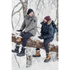 Quechua Warme Waterdichte Snowboots Heren SH500 U-WARM Leer -Quechua Schoenen Verkoopwinkel warme waterdichte snowboots heren sh500 u warm leer 9