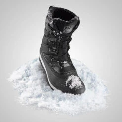 Quechua WARME WATERDICHTE WANDELLAARZEN VOOR DE SNEEUW HEREN SH500 X-WARM VETERS -Quechua Schoenen Verkoopwinkel warme waterdichte wandellaarzen voor de sneeuw heren sh500 x warm veters 14
