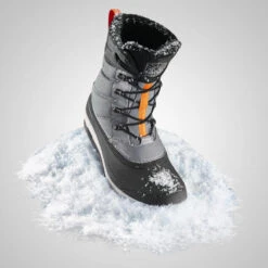 Quechua Warme Waterdichte Wandellaarzen Voor De Sneeuw Heren SH500 X-warm Veters -Quechua Schoenen Verkoopwinkel warme waterdichte wandellaarzen voor de sneeuw heren sh500 x warm veters 5