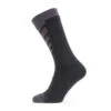 Sealskinz Waterdicht Warm Weer Mid Lengte - Zwart