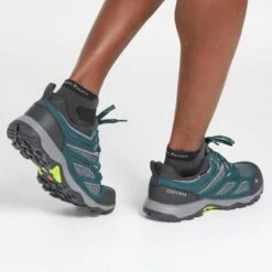 Quechua Waterdichte Bergwandelschoenen Voor Heren MH100 -Quechua Schoenen Verkoopwinkel waterdichte bergwandelschoenen voor heren mh100 blauw 4