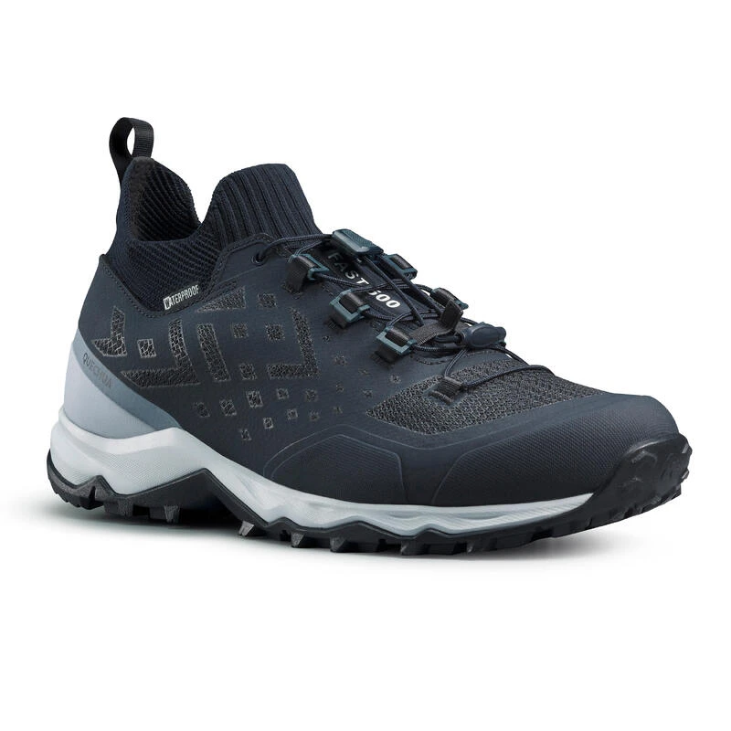 Quechua Waterdichte En Ultralichte Wandelschoenen Voor Heren FH500 Blauw/wit 1 Quechua Waterdichte En Ultralichte Wandelschoenen Voor Heren FH500 Blauw/wit