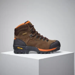 Aigle Waterdichte Jachtschoenen Altavio Gore-tex Vibram Bruin -Quechua Schoenen Verkoopwinkel waterdichte jachtschoenen altavio gore tex vibram bruin 3