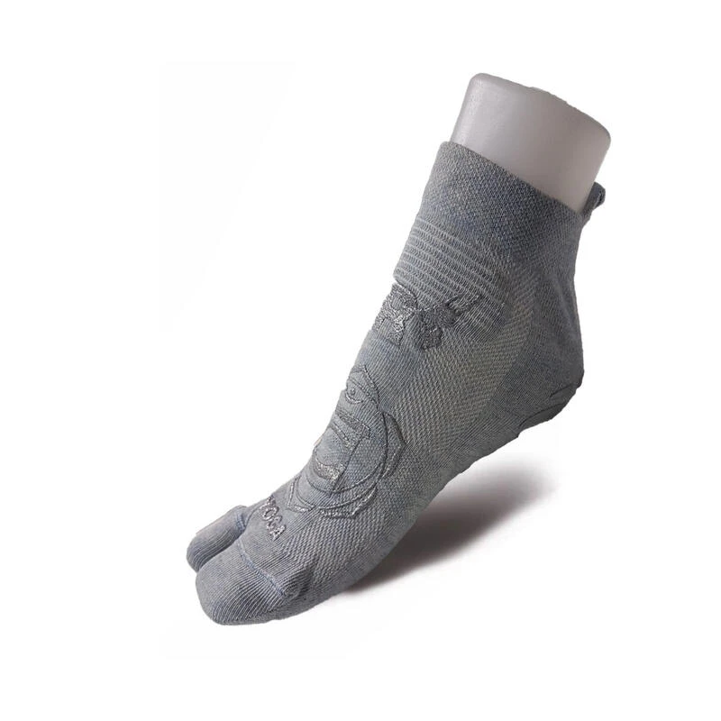 Yogasokken 1 Vinger Volwassenen Voor Gym Antislip Grijs 1 Yogasokken 1 Vinger Volwassenen Voor Gym Antislip Grijs