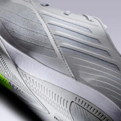 Kipsta Zaalvoetbalschoenen Ginka 900 Leer -Quechua Schoenen Verkoopwinkel zaalvoetbalschoenen ginka 900 leer grijs 10