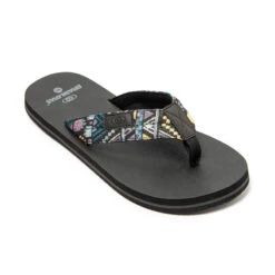 Quechua Schoenen Verkoopwinkel -Quechua Schoenen Verkoopwinkel zwarte teenslippers met antislipzool voor heren 1